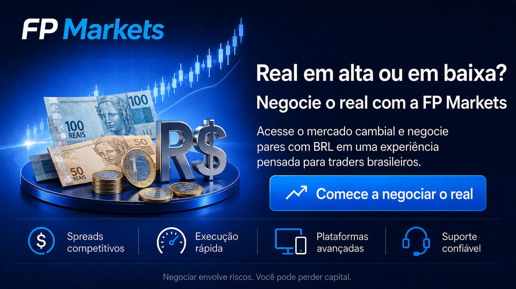 Invista no mercado brasileiro com a FP Markets 17/09/2026