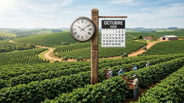 Café arábica em outubro 2026: início de uma janela crítica para o mercado físico.